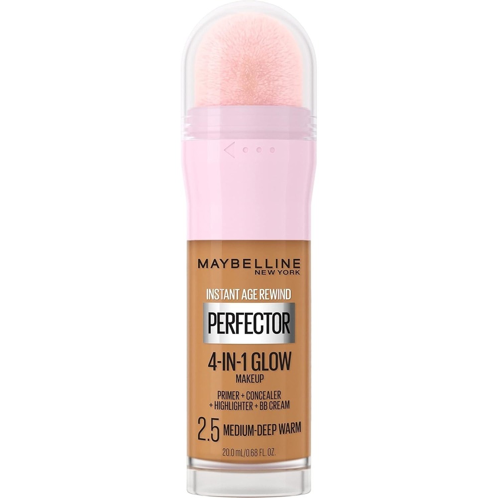 Maybelline Instant Age Rewind Instant Perfector Glow Makeup Medium Deep Warm